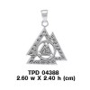 Pendentif Viking Rune Valknut, Sterling Pendentif Viking Rune Valknut, Sterling