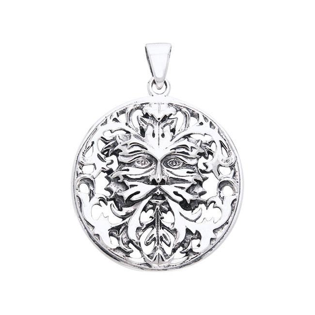 Pendentif Green Man, Sterling Pendentif Green Man, Sterling