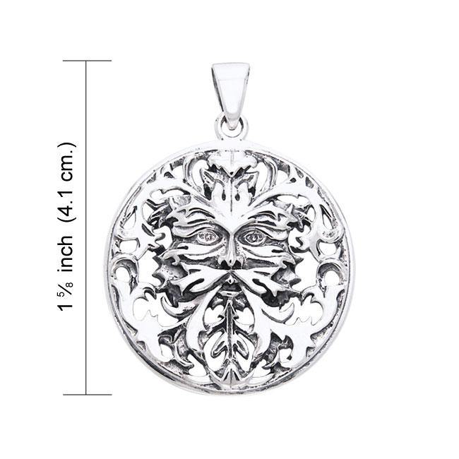 Pendentif Green Man, Sterling Pendentif Green Man, Sterling