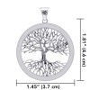 Pendentif Arbre de Vie Argent Pendentif Arbre de Vie Argent