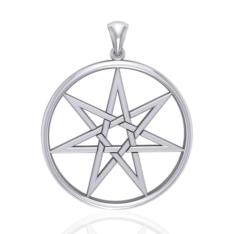 Pendentif étoile elfique, Lg, Sterling Pendentif étoile elfique, Lg, Sterling