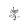 Pendentif licorne mythique, Sterling Pendentif licorne mythique, Sterling