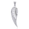 Celtic Angel Wing avec pendentif runes, Sterling Celtic Angel Wing avec pendentif runes, Sterling