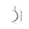 Pendentif Rune Moon, Sterling Pendentif Rune Moon, Sterling