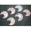 Lune de poche, quartz rose Lune de poche, quartz rose