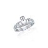 Anneau irlandais de Claddagh, livre sterling Anneau irlandais de Claddagh, livre sterling