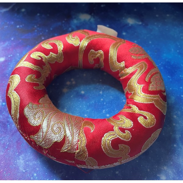 Sound Bowl Cushion, Donut - Red