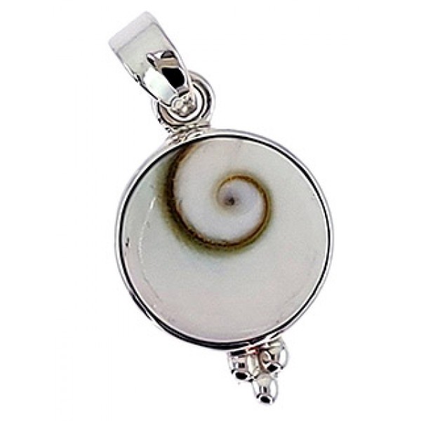 Eye Of Shiva Shell Pendant