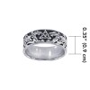 Dragon Trinity Ring, Sterling