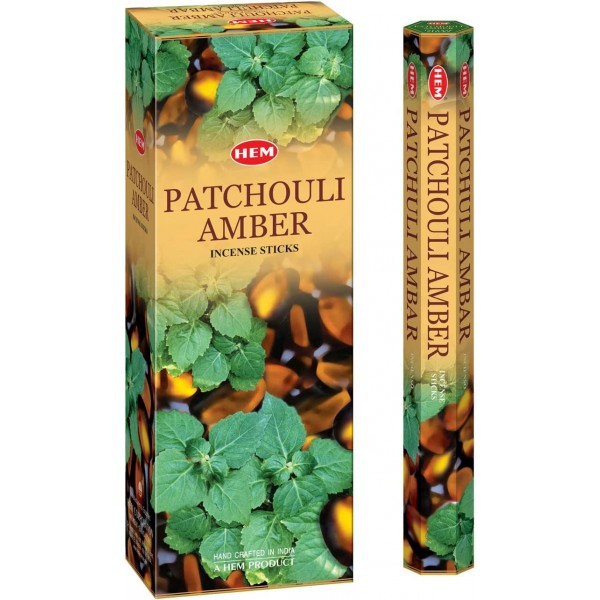 Patchouli Amber Incense, 20 gr