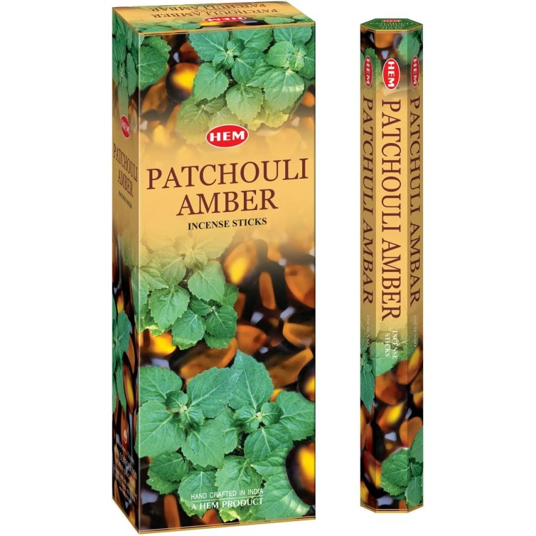 Patchouli Amber Incense, 20 gr Patchouli Amber Incense, 20 gr