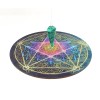 Tableau Pendule : le lotus Pentacle de Metatron Tableau Pendule : le lotus Pentacle de Metatron