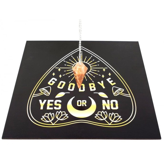 Tableau pendulaire : Ouija Planchette Tableau pendulaire : Ouija Planchette
