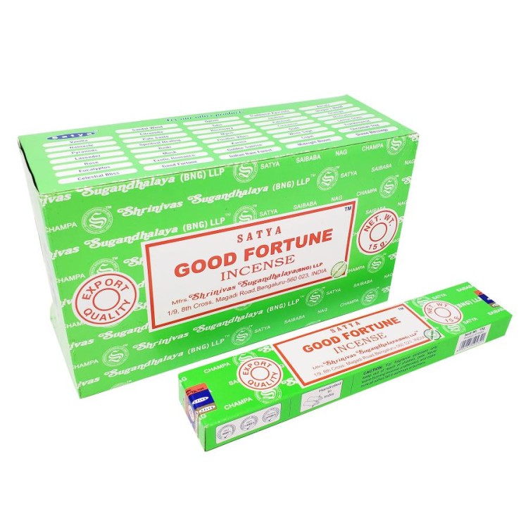 Satya Incense: Good Fortune Satya Incense: Good Fortune