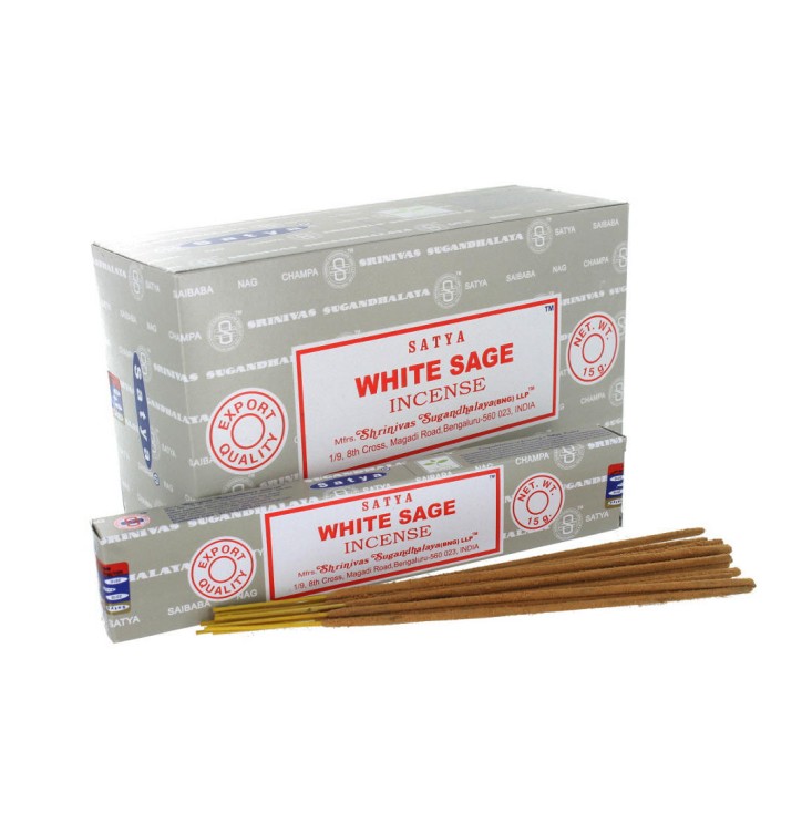 Encens Nag champa-Sauge blanche Encens Nag champa-Sauge blanche