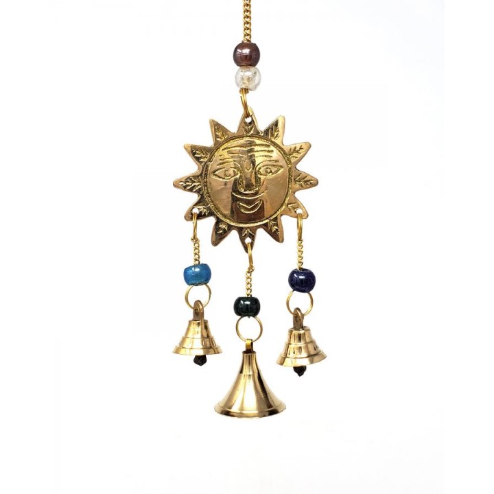 Sunshine Beaded Hanging - Laiton Sunshine Beaded Hanging - Laiton