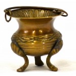 Antique Look Brass Cauldron