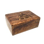 Celtic Spiral Treasure Box