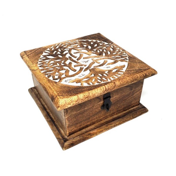 Celtic Tree Of Life Treasure Box