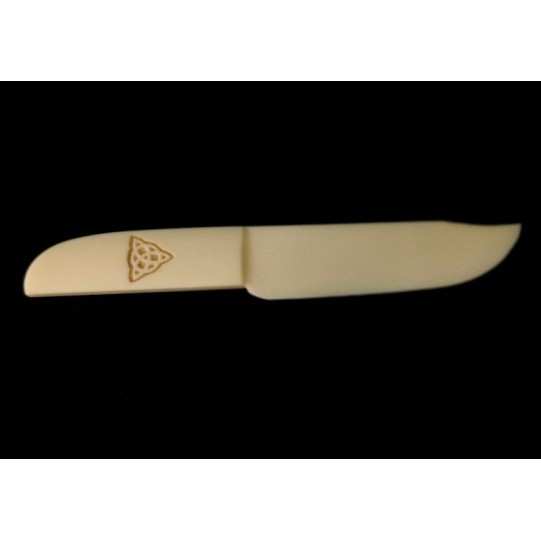 Athame acrylique, Triquetra Athame acrylique, Triquetra
