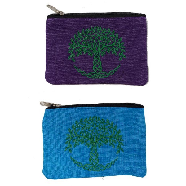 Tree Of Life Coin Pouch