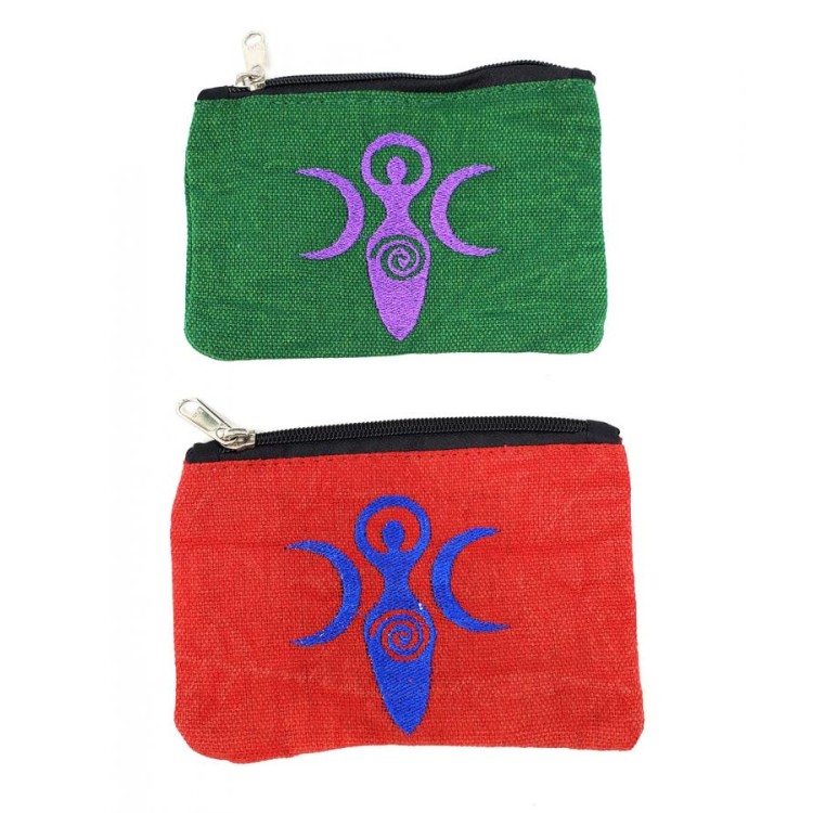 Pochette de pièces de monnaie de la déesse de la lune Pochette de pièces de monnaie de la déesse de la lune