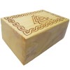 Boîte en bois Viking "Valknut" symbole Boîte en bois Viking "Valknut" symbole