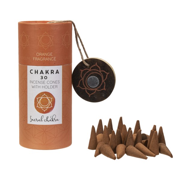 Chakra Cone Incense: Sacral