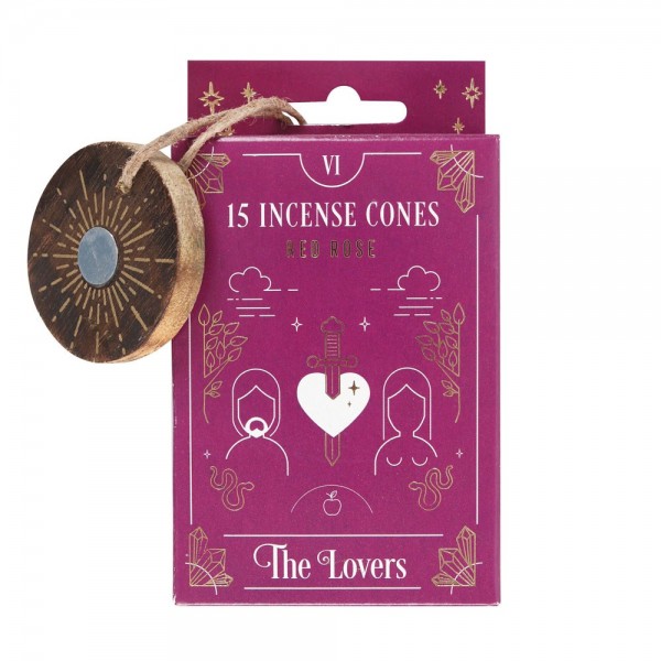 Tarot Cone Incense: Lovers