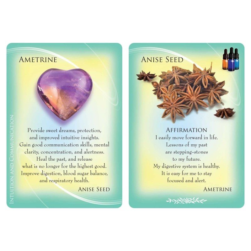Huiles essentielles et pierres précieuses Cartes de gardiens - Margaret Ann Lembo Huiles essentielles et pierres précieuses Cartes de gardiens - Margaret Ann Lembo