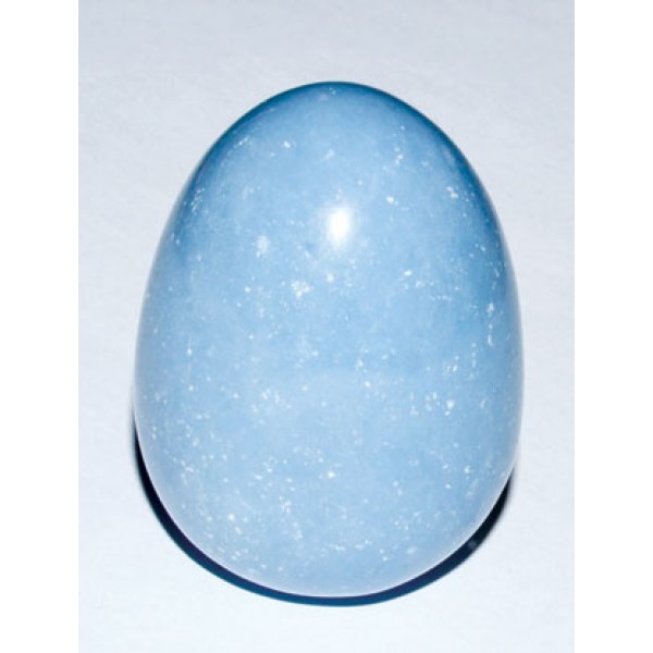 Angelite Gemstone Egg