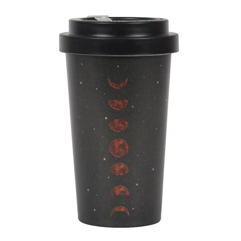 Bamboo Travel Mug: Moon Phases Bamboo Travel Mug: Moon Phases