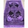Tapisserie : Dieux celtiques, Violet/Noir Tapisserie : Dieux celtiques, Violet/Noir