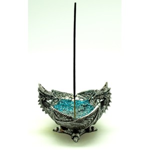 Double Dragon Incense Stick Holder