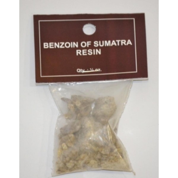 Resin Incense: Benzoin of Sumatra, 1/2 oz