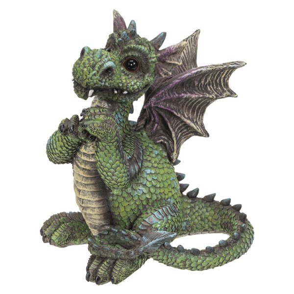 Statue du dragon vert - si mignon!