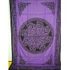 Tapestry: Celtic Mandala, Purple & Black Tapestry: Celtic Mandala, Purple & Black