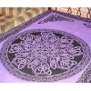 Tapestry: Celtic Mandala, Purple & Black Tapestry: Celtic Mandala, Purple & Black