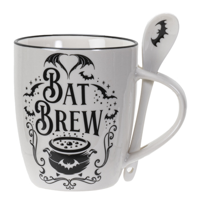 Tasse de brassage de chauve-souris et ensemble de cuillères Tasse de brassage de chauve-souris et ensemble de cuillères