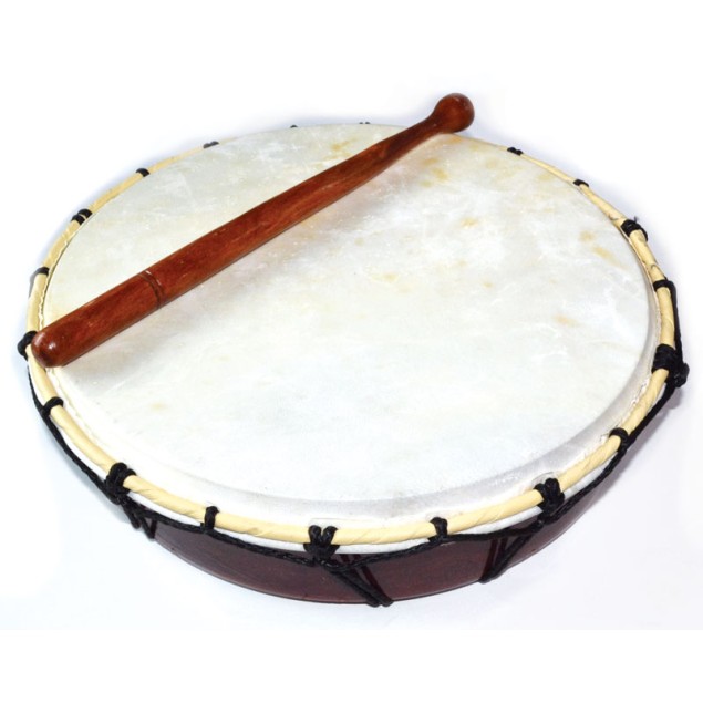 Tambour de cérémonie, 12 pouces Tambour de cérémonie, 12 pouces