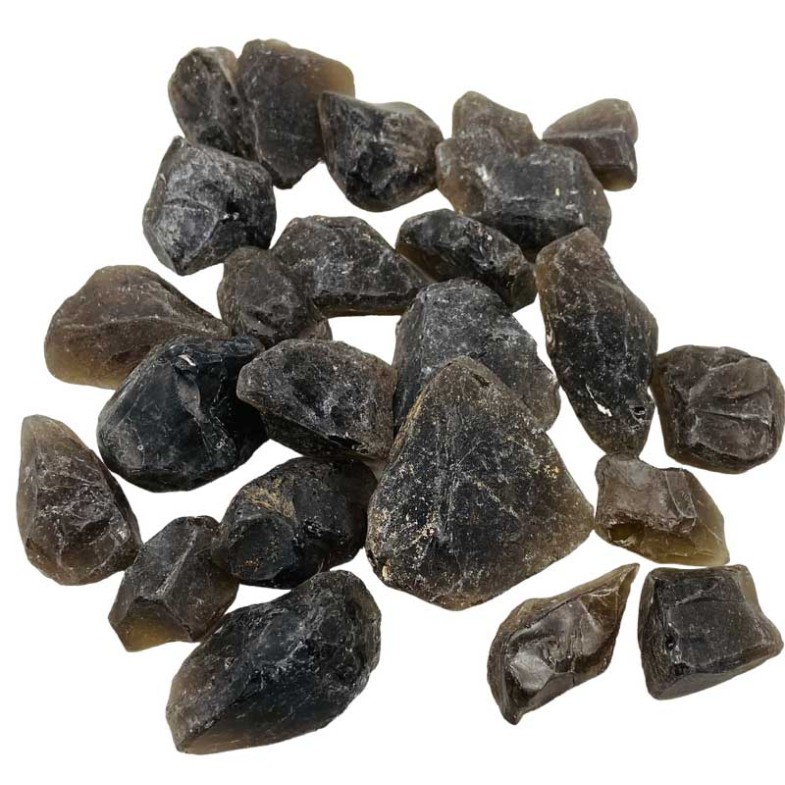 Quartz fumé, brut Quartz fumé, brut