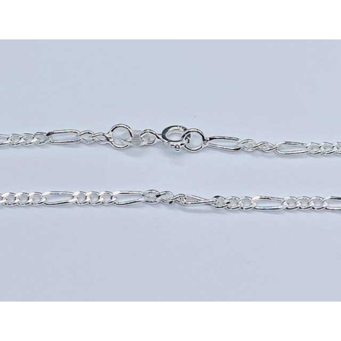 Chaîne Sterling Figaro, différentes longueurs Chaîne Sterling Figaro, différentes longueurs