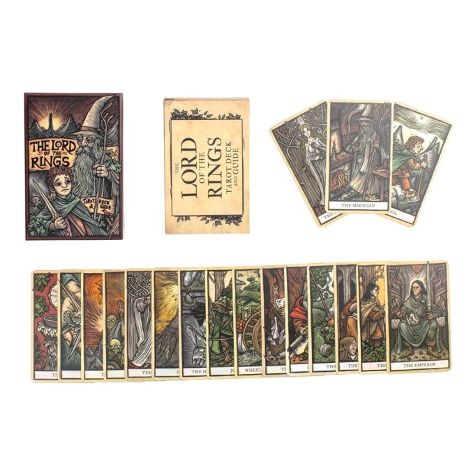 Jeu de Tarot et guide du Seigneur des Anneaux, The - Casey Gilly Jeu de Tarot et guide du Seigneur des Anneaux, The - Casey Gilly