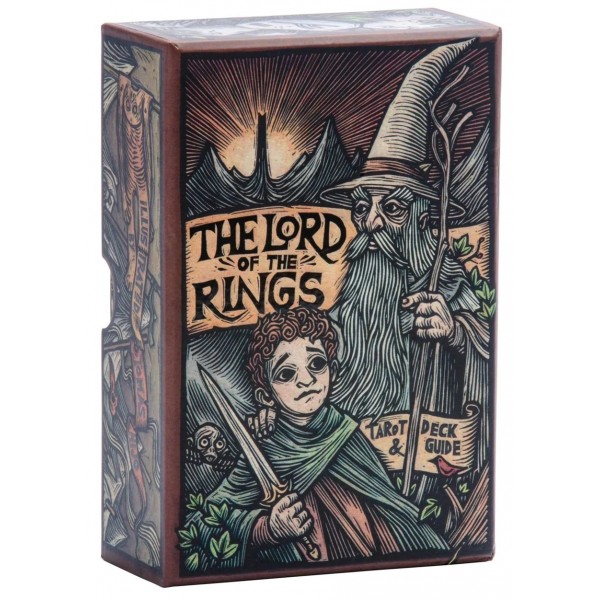 Lord of the Rings Tarot Deck and Guide, The - Casey Gilly