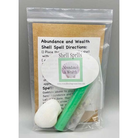 Shell Spell Kit: Abundance & Wealth Shell Spell Kit: Abundance & Wealth