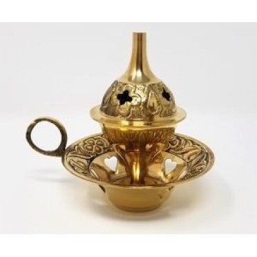 Brass Incense Burner with Handle Brass Incense Burner with Handle