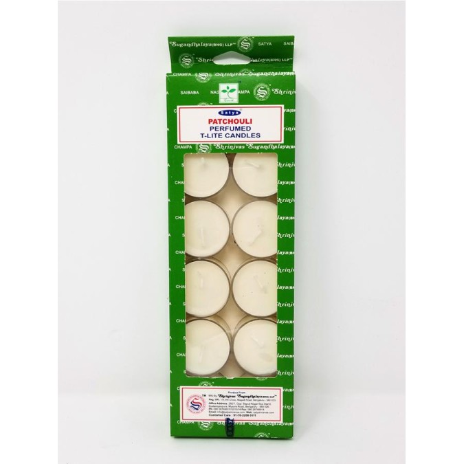 Satya Tealight Candle Set - Patchouli Satya Tealight Candle Set - Patchouli