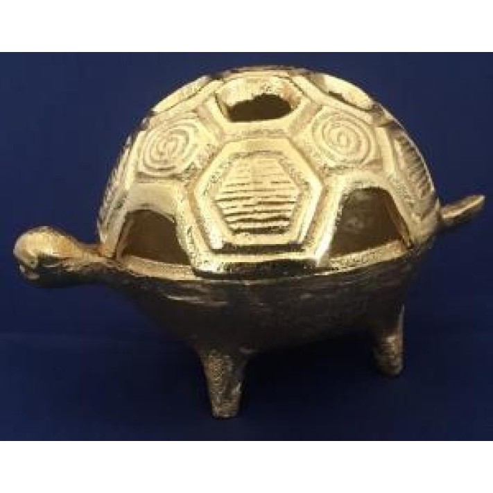 Brûleur d’encens de tortue en laiton Brûleur d’encens de tortue en laiton