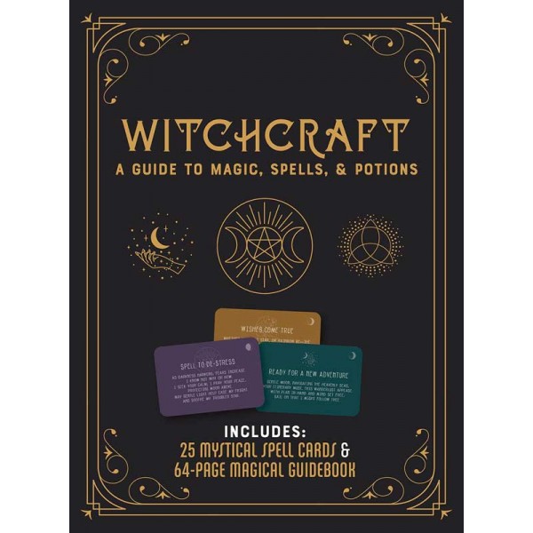 Witchcraft, Guide to Magic , Spells, & Potions (Spell Card Set)