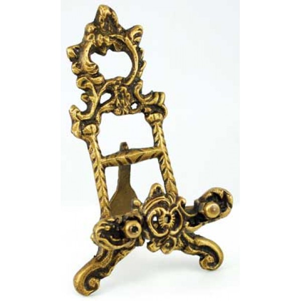 Brass Stand For Scrying Mirrors, Small Art Canvases, Tarot Cards and more!